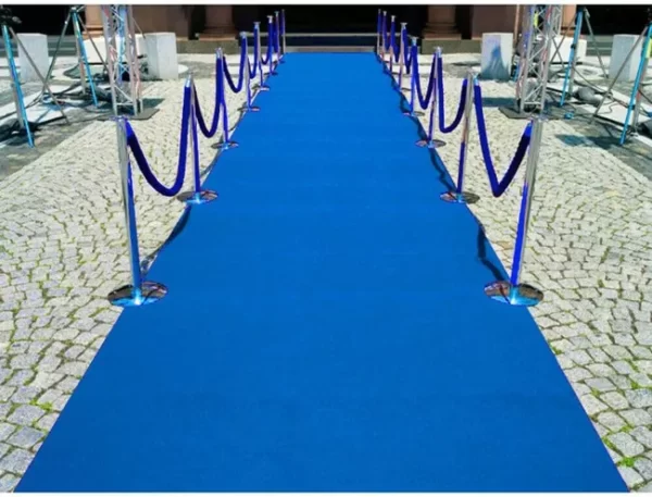 TAPIS ALLEE BLEU